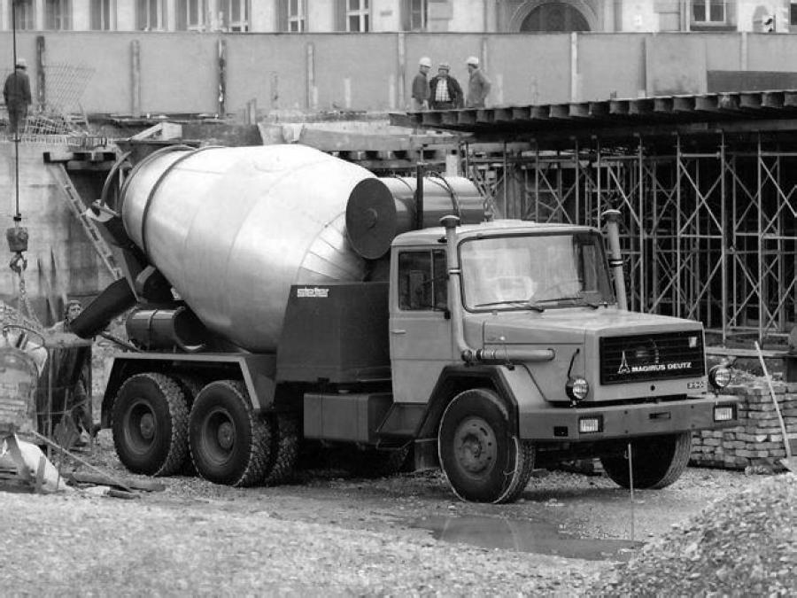  Magirus-Deutz 290 D 26 6x4 Betonmischer 1973 года  (фото 2 из 2)
